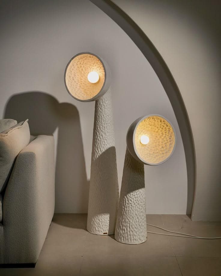 Shahrzad lampshade, Livora model, short height 90 cm